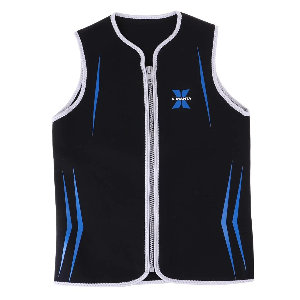 3mm Neoprene Wetsuit Vest Front Zipper D762154