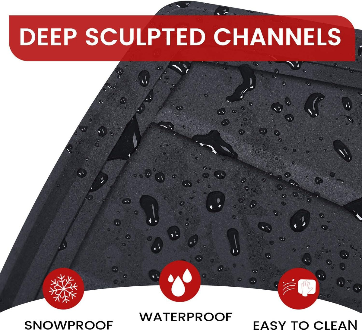 All Weather Cargo Mats for Tesla Model Y (Set of 3) P149
