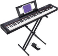 88 Key Digital Piano with Semi Weighted Keys and Sustain Pedal R501094
