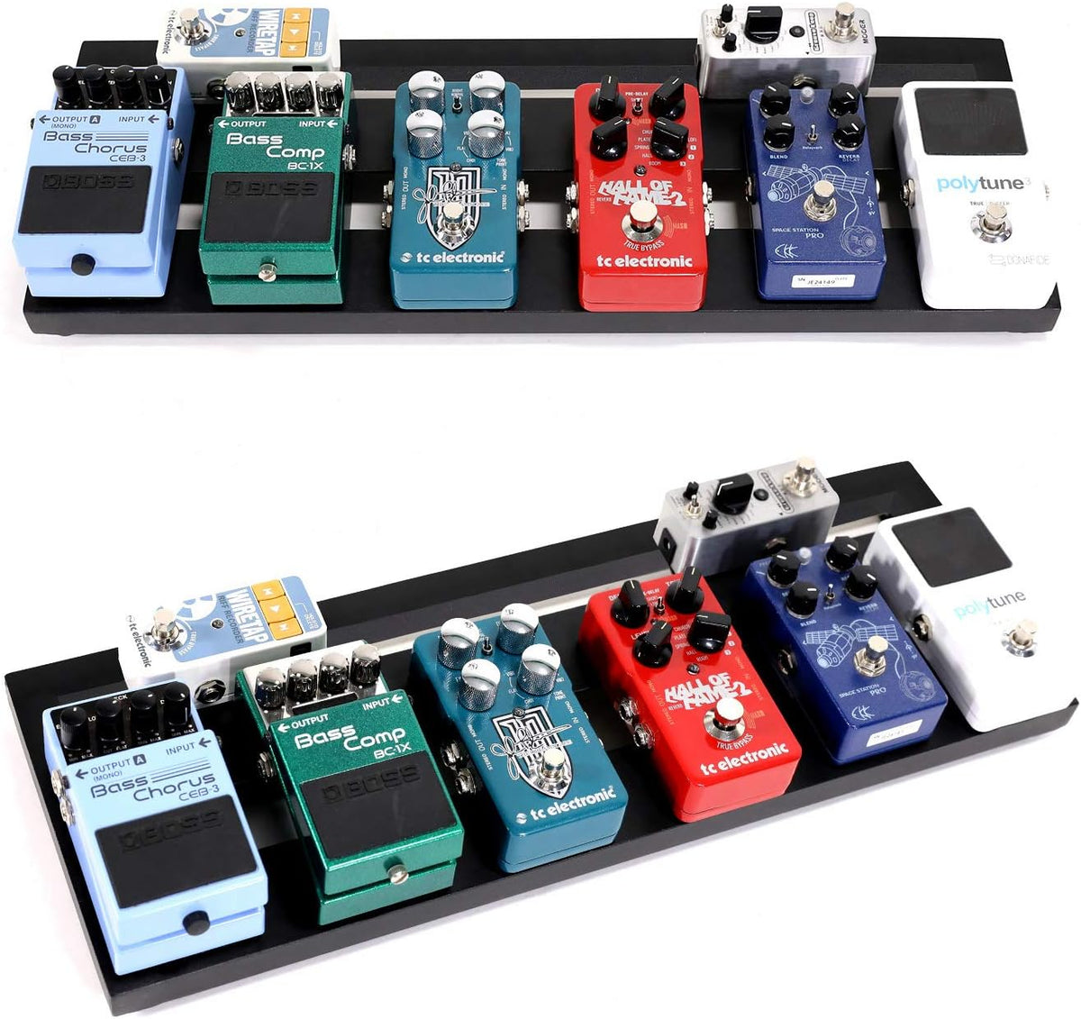 Aluminum Alloy Effect Pedalboard with Carry Case E660890