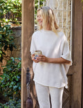 White Capelet G47079