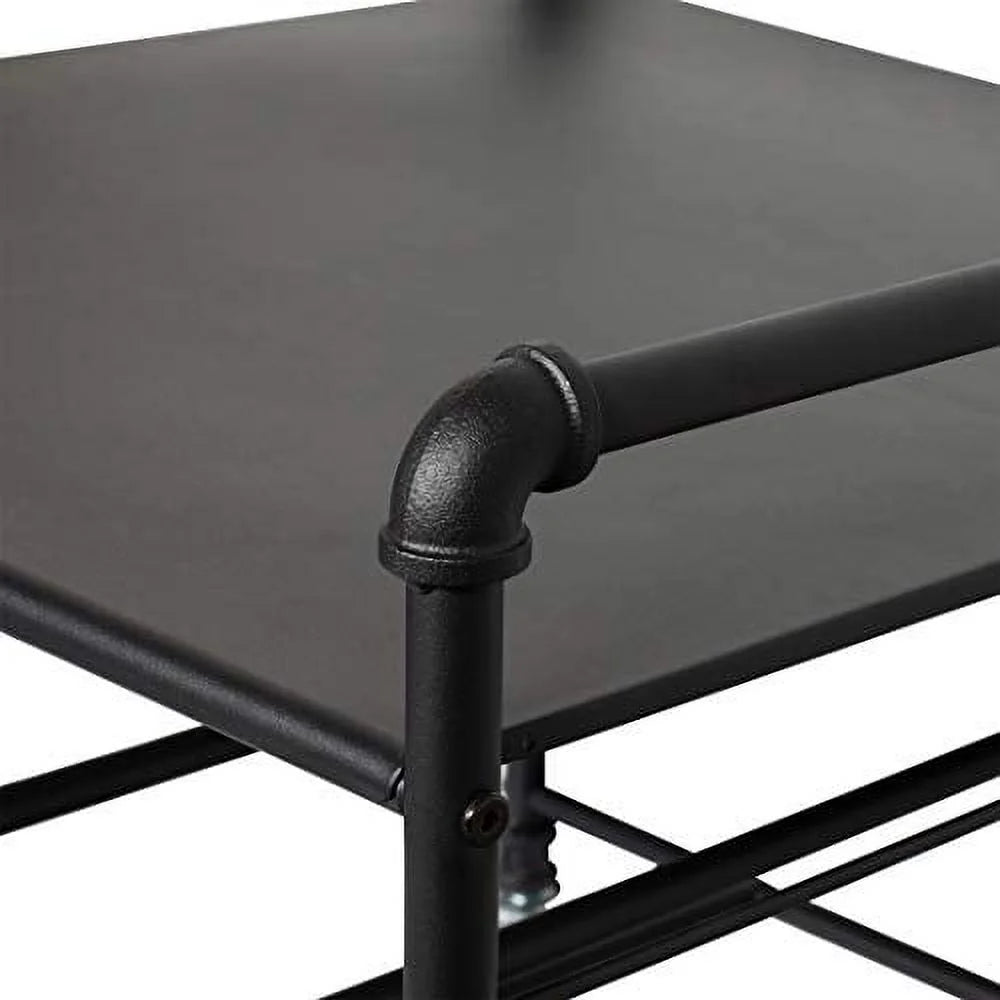 Black Pipe Frame Drawer Organization Stand Z1661
