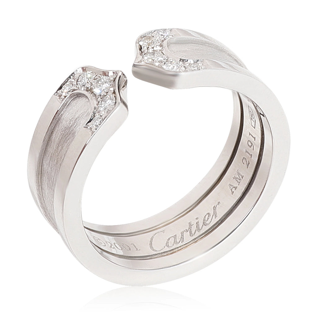 18k White Gold Diamond Ring H418211