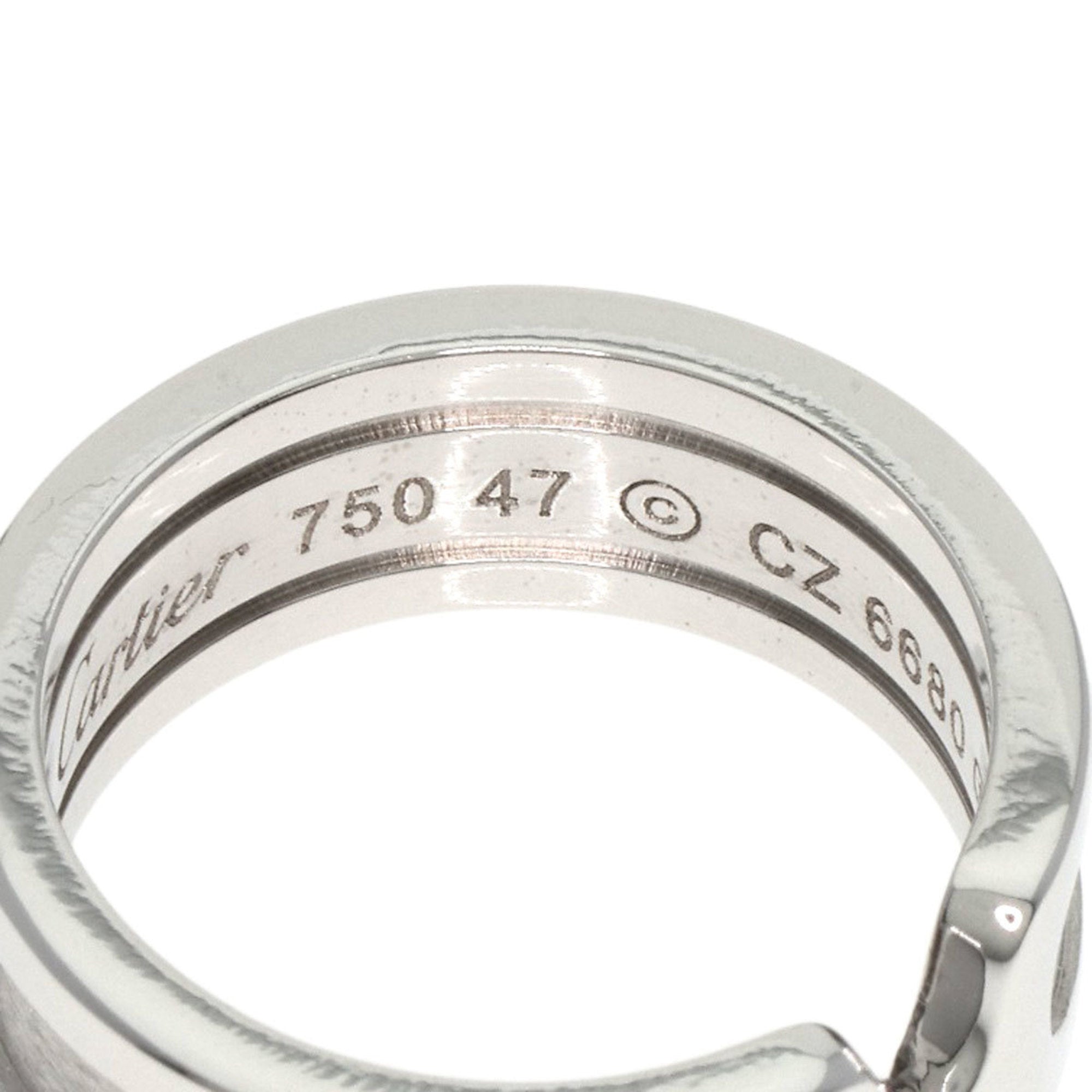 K18 White Gold Ladies Ring A615101