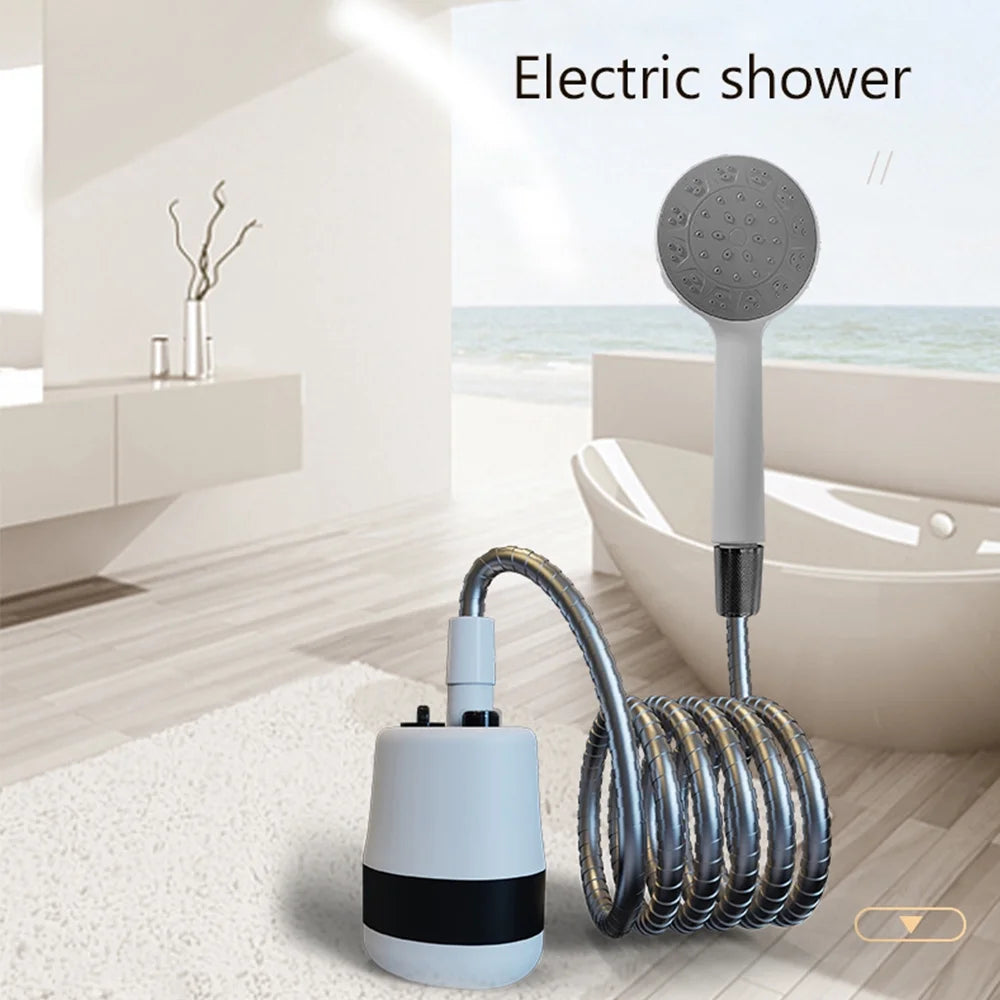Portable Camping Shower Head Rechargeable Showerhead L388