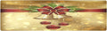 Red Bow Pot Holders Trivets Table Runner B91230