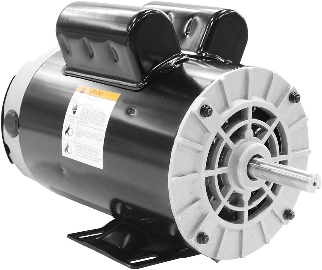 2 HP SPL Compressor Duty Electric Motor, 3450 RPM, 56 Frame, 5/8" Shaft Diameter, 120/240 Volt L880