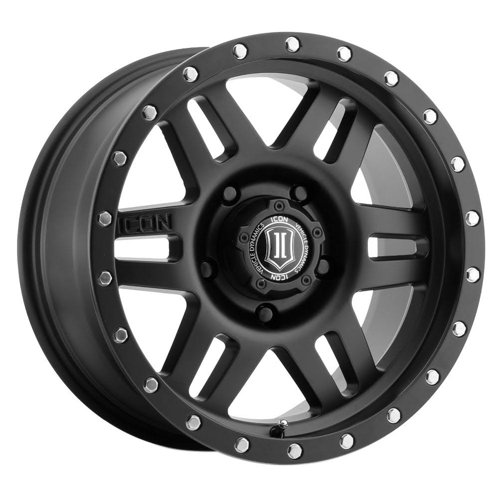 17x8.5 Satin Black 6-Lug Wheel V690