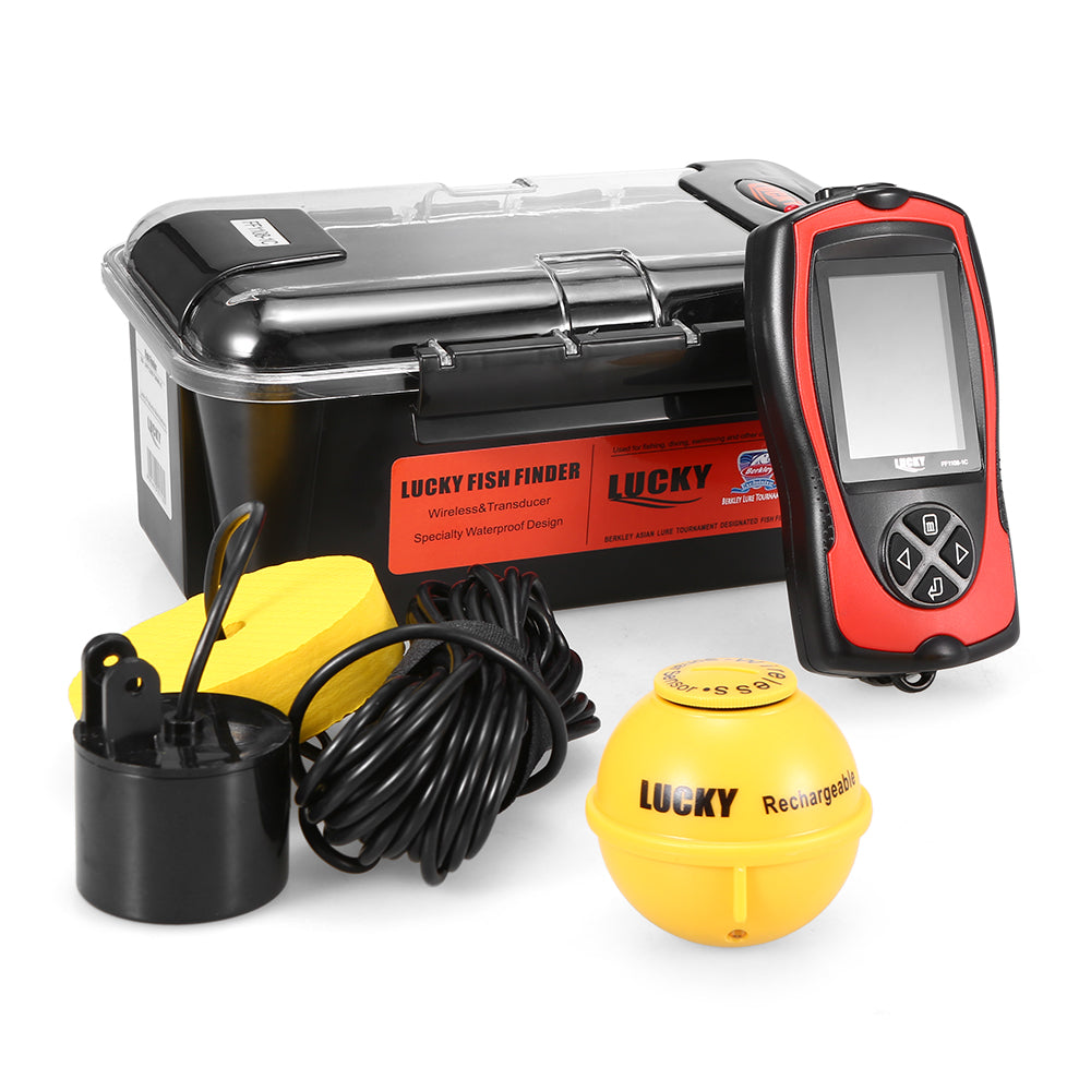 Portable Fish Detector with 300FT Depth Alarm L305562