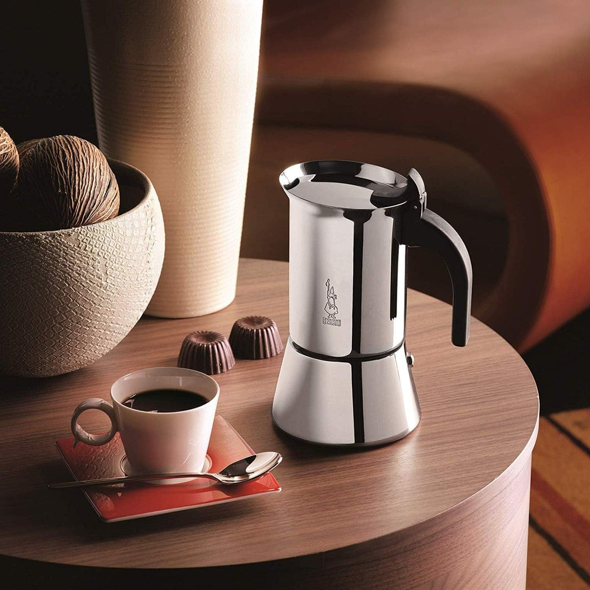 4 Cup Stainless Steel Espresso Coffee Maker N807