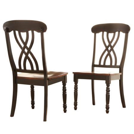 Cross Back Dining Side Chair - Set of 2 E140090