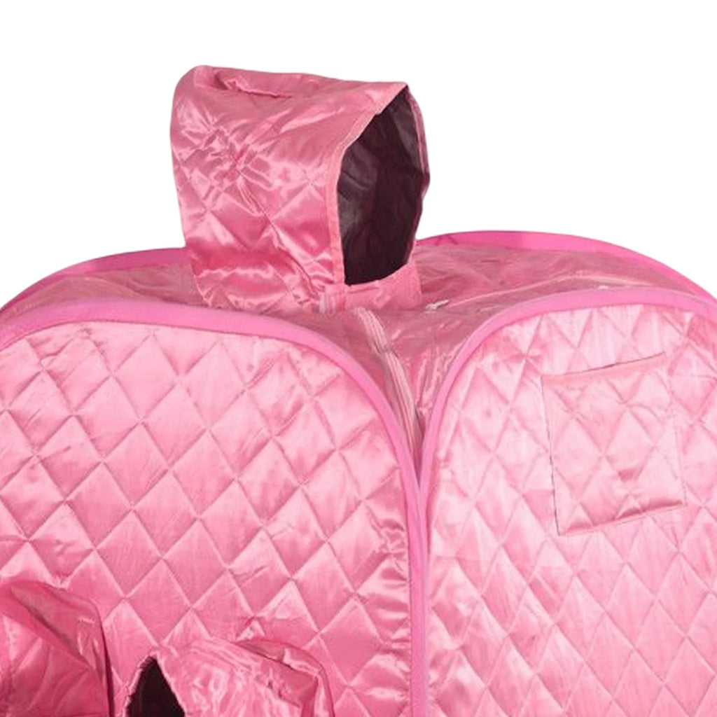 Sauna Room Tent with Hood Double Zipper Folding Q5186