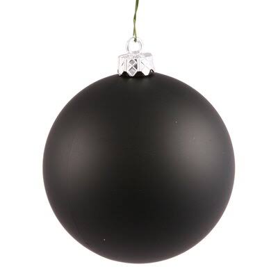 Black Ball Cap Ornament V779