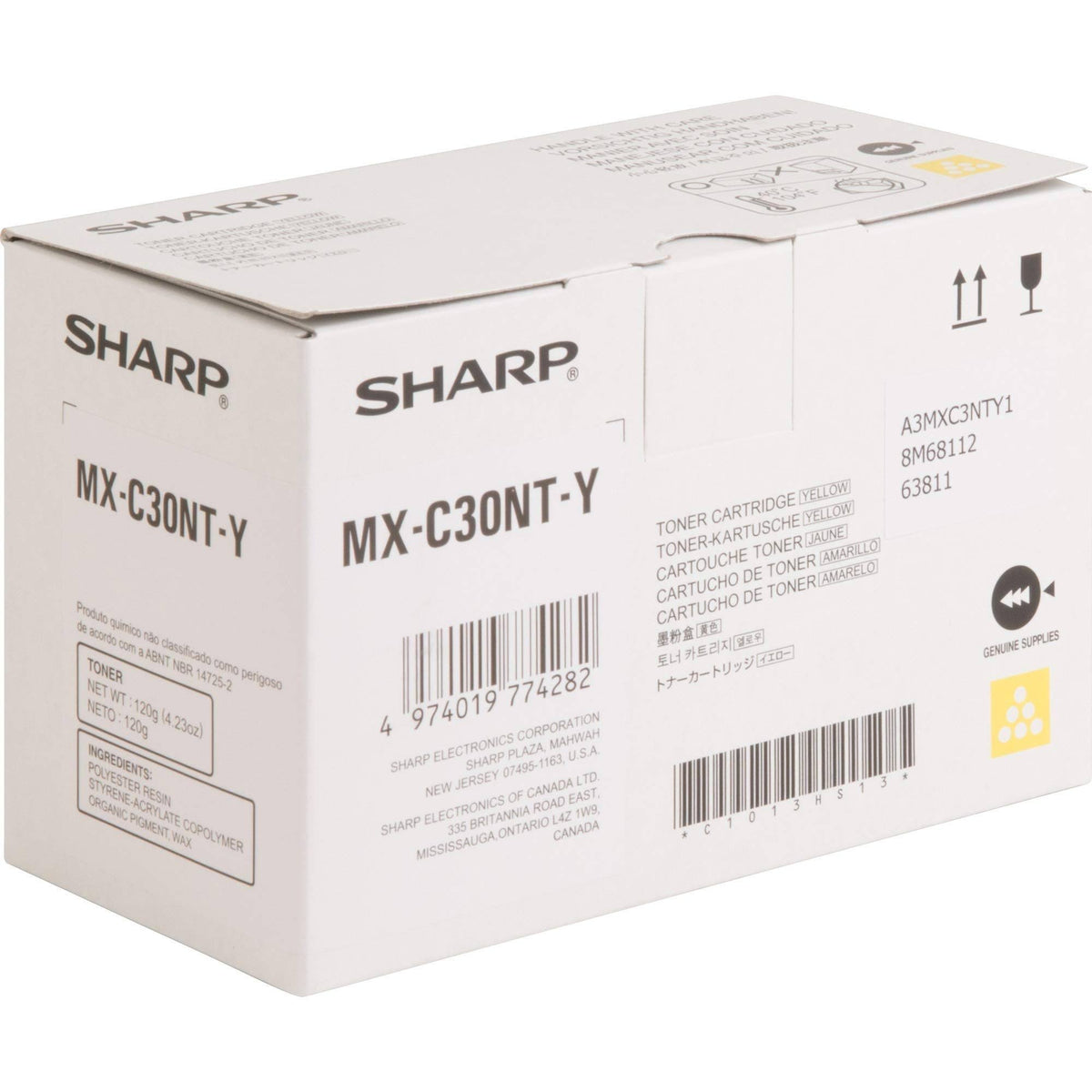 Yellow Toner Cartridge I828