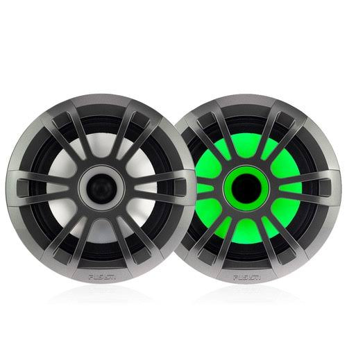Marine AM/FM/BT Stereo with 2 Pair 6.5" Shallow Mount RGB Speakers A542217