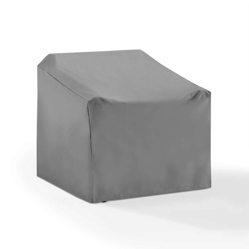 Gray Polyester Fabric Chair Cover T505710