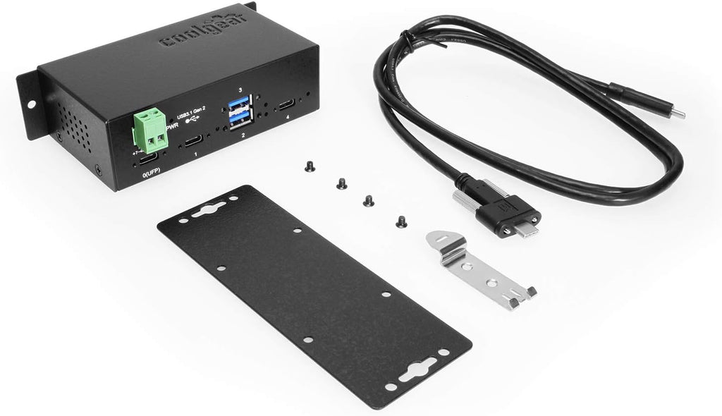 4 Port USB 3.2 Gen2 Hub Type-C and Type-A Ports M3969