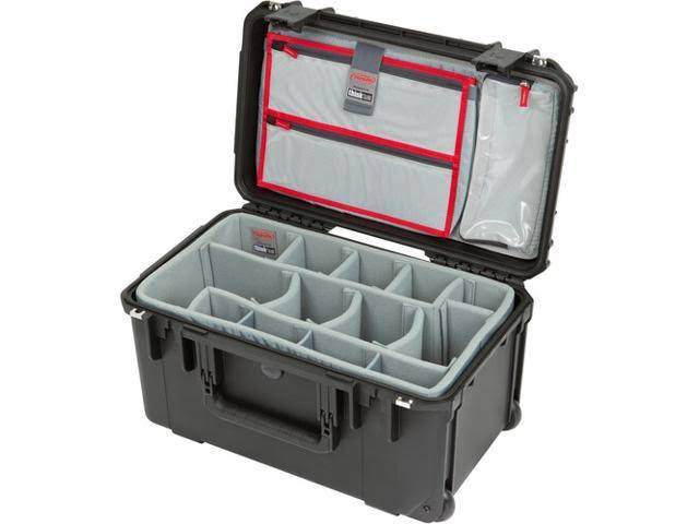 Wheeled Utility Case with Photo Divider Insert D25758
