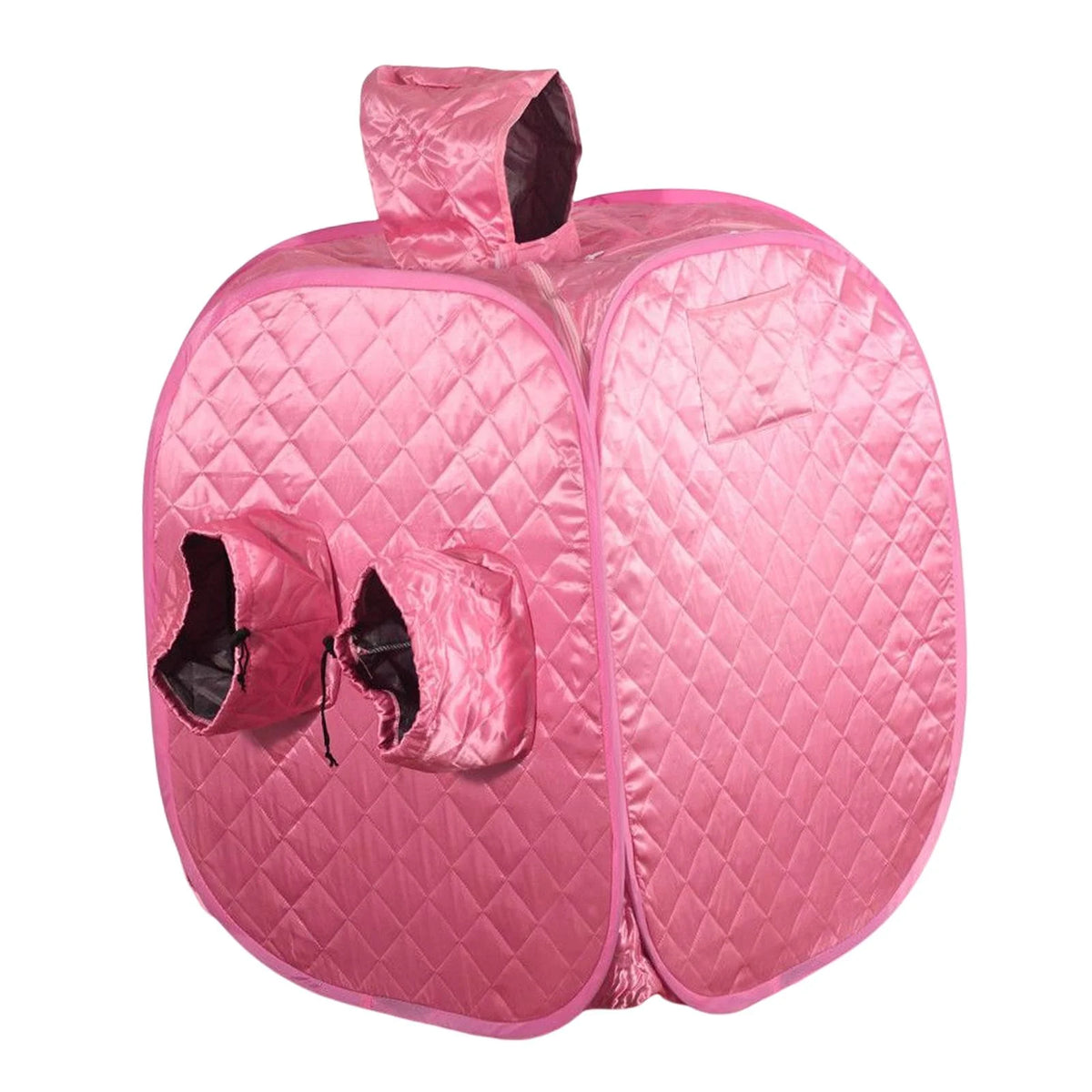 Sauna Room Tent with Hood Double Zipper Folding Q5186