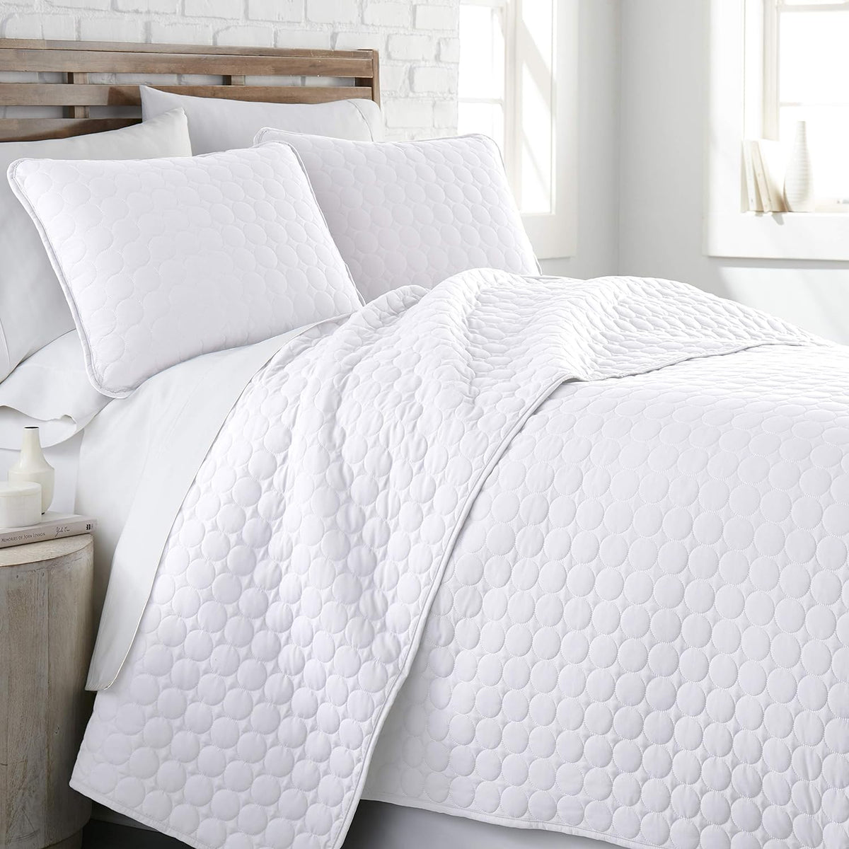 Aqua Oversized Quilt Cover Set with 2 Shams X416
