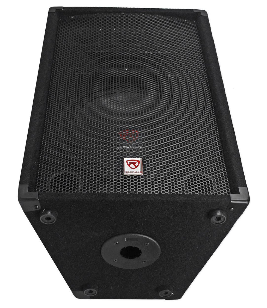 12 3-Way 1000W PA Speakers with Bluetooth Amplifier W146