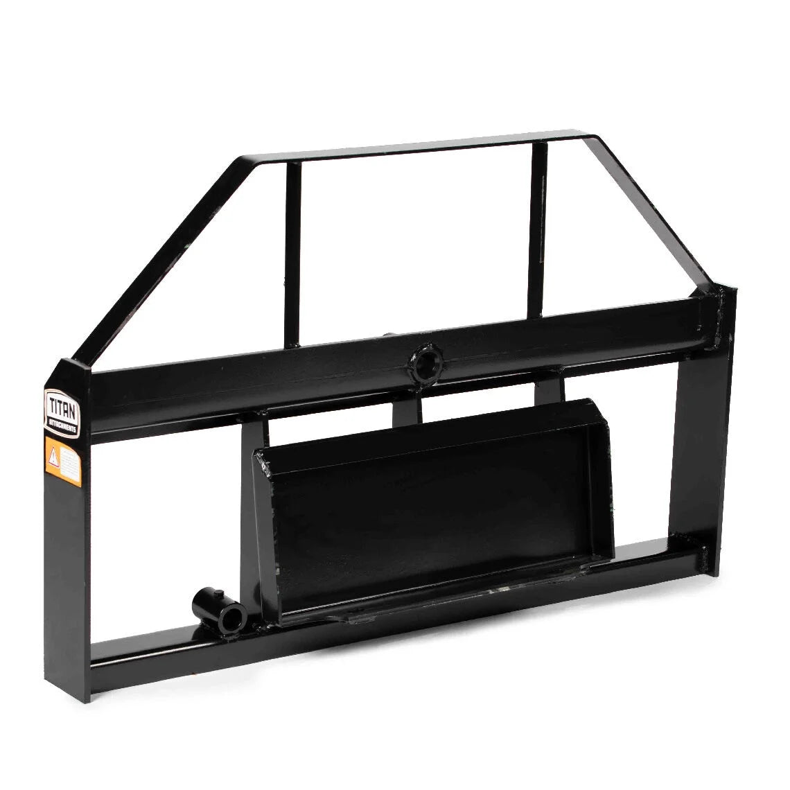 Mini Skid Steer Pallet Fork Frame, 4000 LB, Quick Tach Mounting L2108