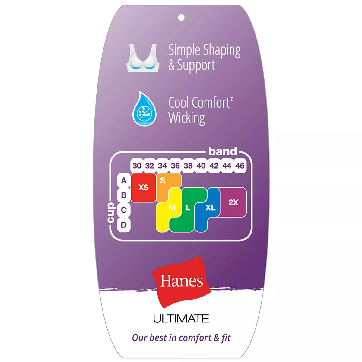 Wireless Comfort Support Bra D61132
