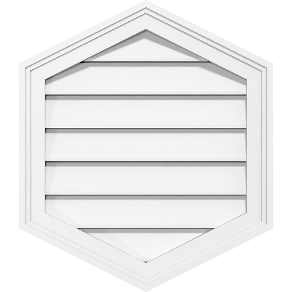 26x22W x 32x22H PVC Gable Vent X940