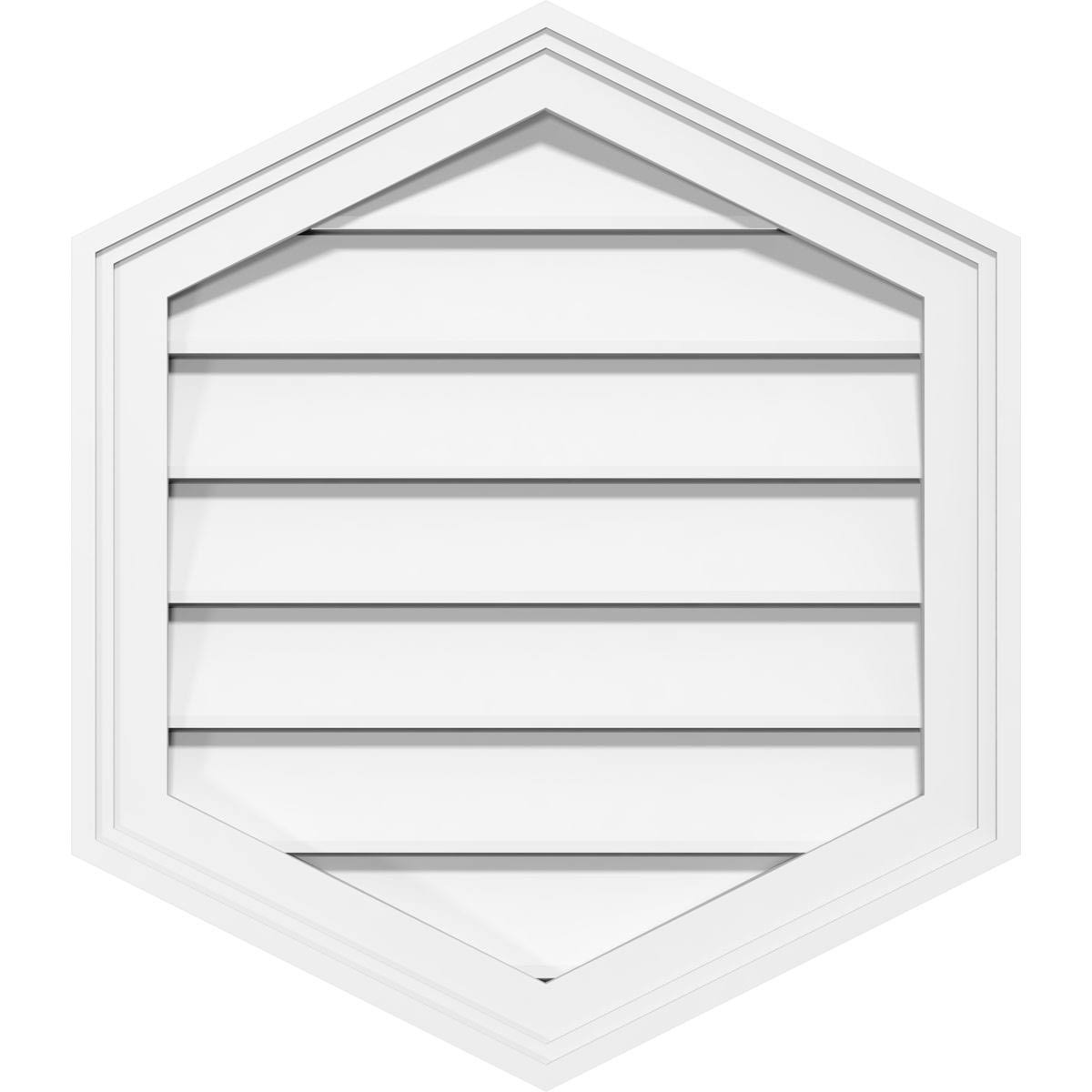 26x22W x 32x22H PVC Gable Vent X940