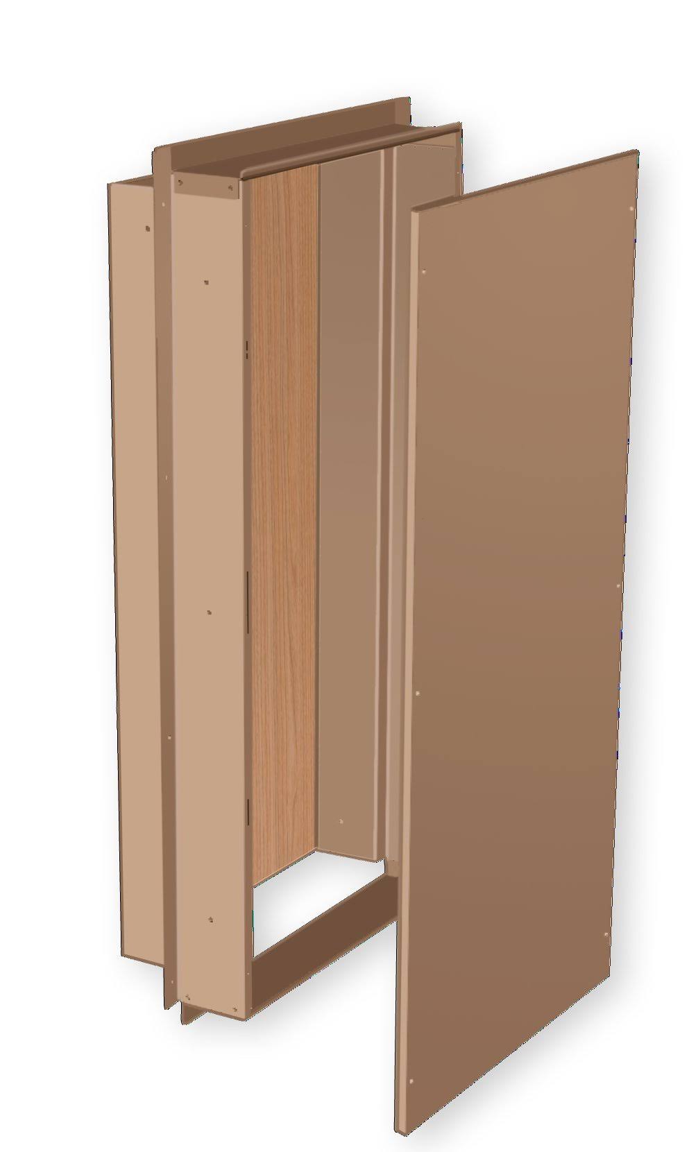 Semi-Recessed Enclosure Z7025