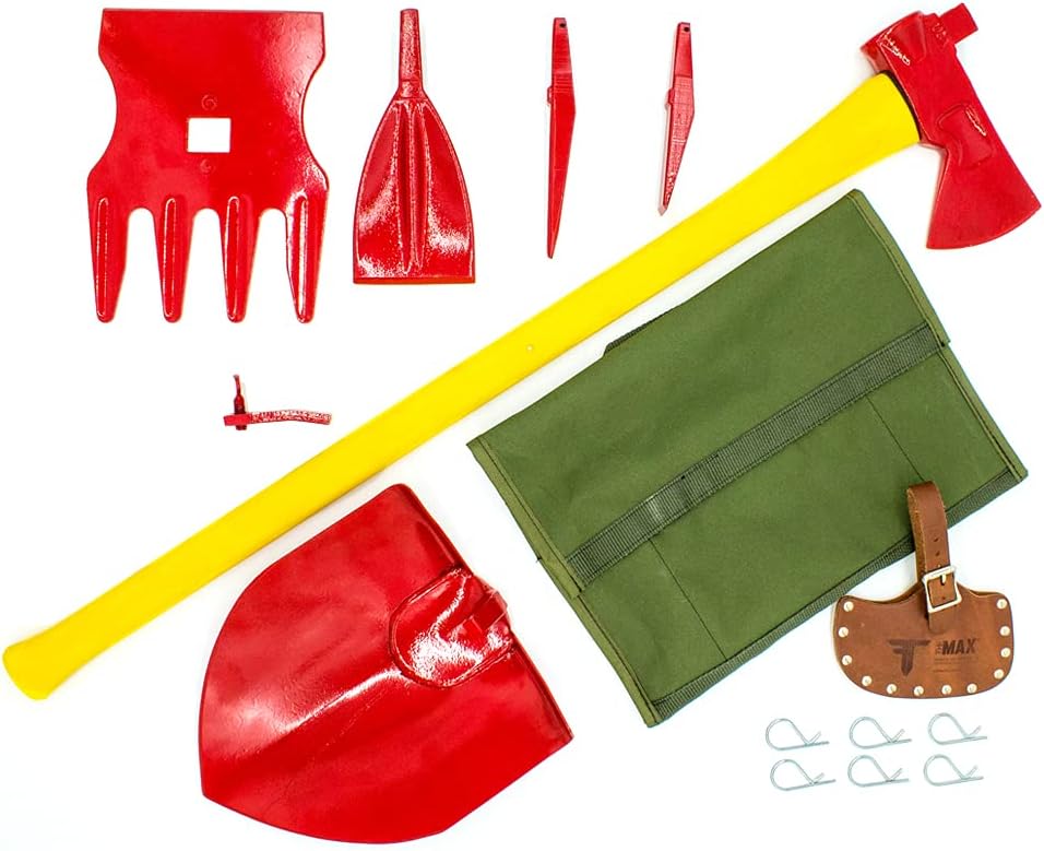 Multipurpose Axe Toolkit with 8 Essential Tools I588513