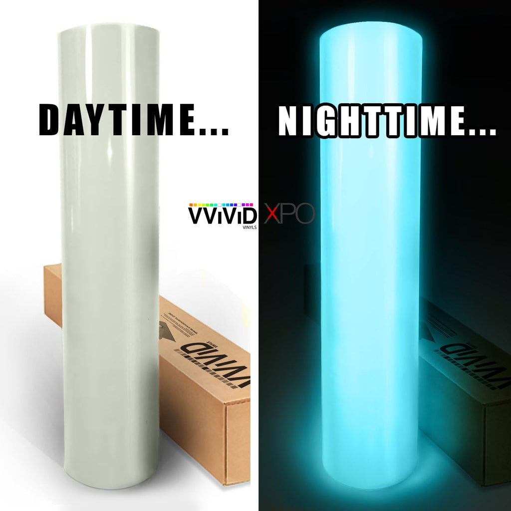 Glow in The Dark Vinyl Wrap Adhesive Film Sheet (10ft x 5ft) D36187