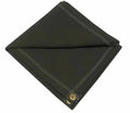 Flame Resistant Canvas Tarp 10x12ft Green D329