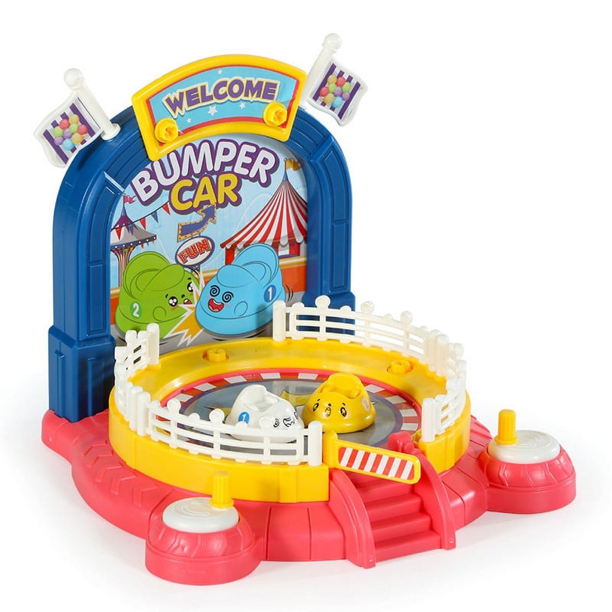 Amusement Park Building Blocks Toys DIY Gear Ferris Wheel Roller Coaster Assembling Puzzle Toys L43570