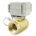Brass Motorized On/Off Valve Q839
