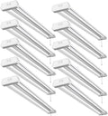 10 Pack 4ft LED Shop Light, 48 Inch Linkable Integrated Fixture, 42W, 5000K O617