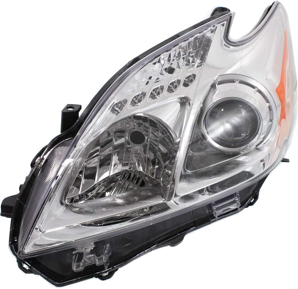 Halogen Headlight Lens and Housing for TOYOTA PRIUS 2012-2015 LH I937