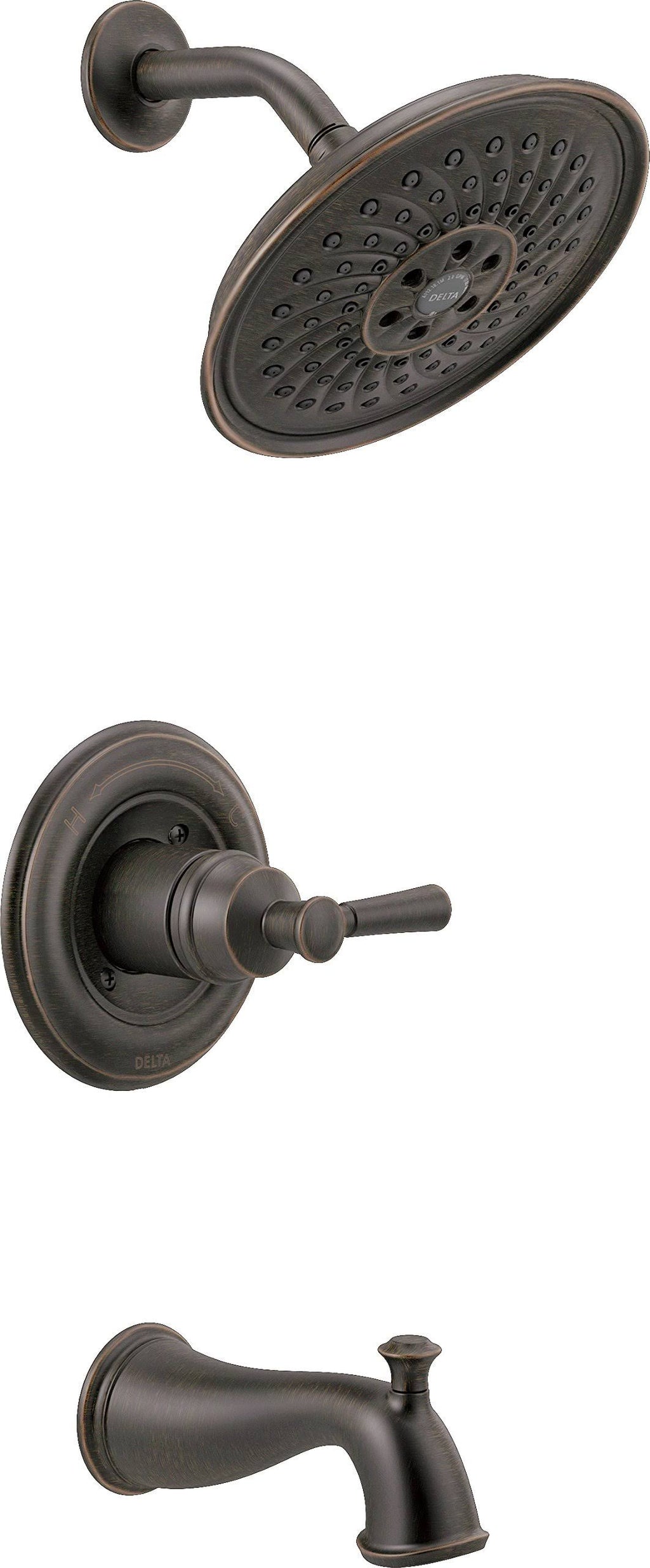 Venetian Bronze Single-Handle Tub and Shower Faucet W646246