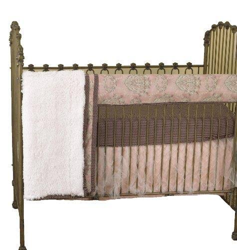 Houndstooth Front Crib Rail Cover Up Set C52229