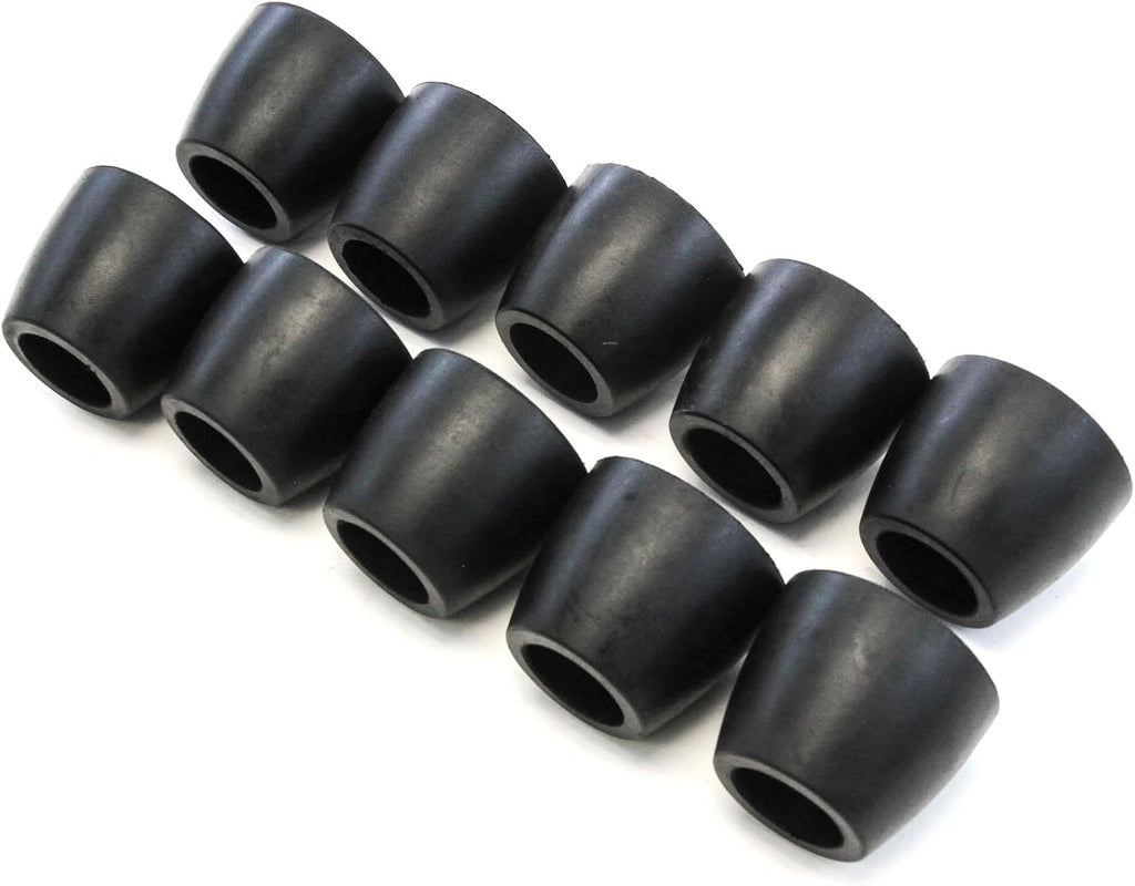10 Rubber Bumpers Trailer Compatible with Ramp Door Truck 2 Inches Thick Cone Replacement Cargo Stop Pack of 2 G7474