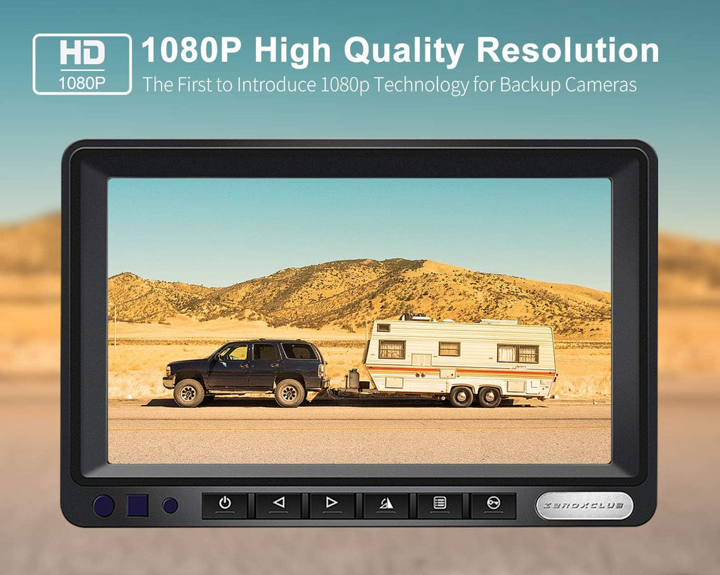 7 Inch Wireless Backup Camera System Kit with IR Night Vision E969906