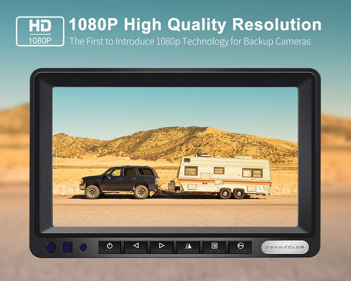 7 Inch Wireless Backup Camera System Kit with IR Night Vision E969906