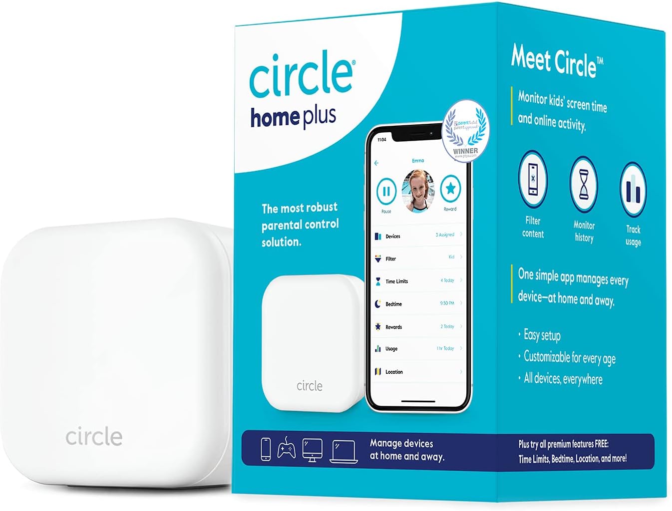Circle Parental Controls 3 Month Subscription Pack of 2 W783