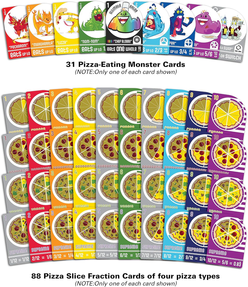Pizza Math Card Game Pack of 2 M293