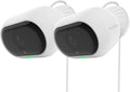 2pc Outdoor Security Camera System 1080p FHD with Two-Way Audio and Starlight Night Vision S2792