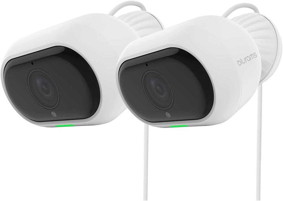 2pc Outdoor Security Camera System 1080p FHD with Two-Way Audio and Starlight Night Vision S2792