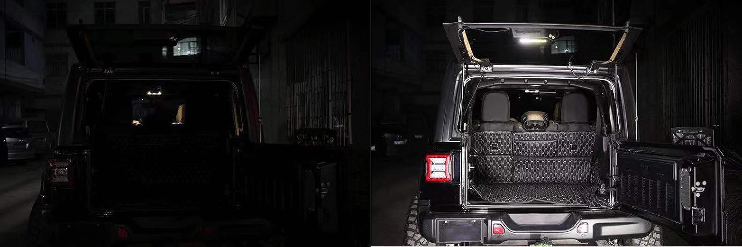 LED Trunk Light for Jeep Wrangler 2018-2019 JL JLU, Pack of 2 C840766