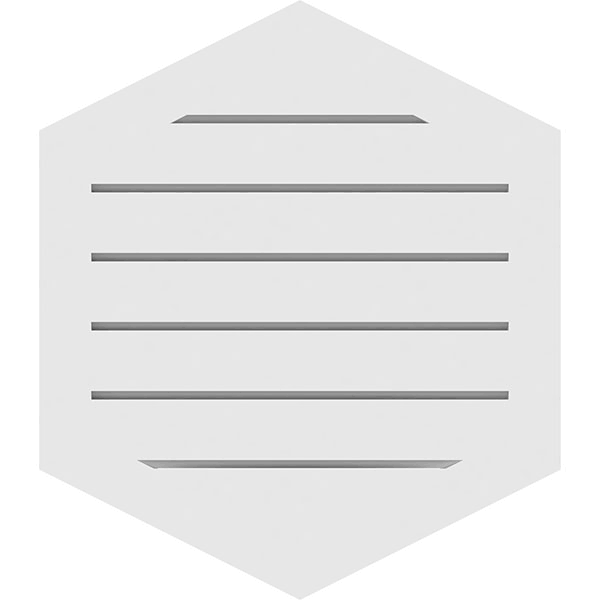26x22W x 32x22H PVC Gable Vent X940