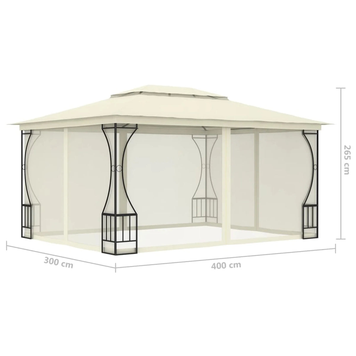 Gazebo with Nets J9565