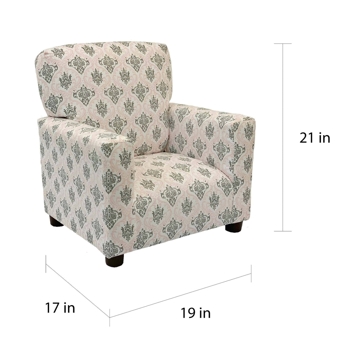 Kids Arm Chair Sundown Gray U3836